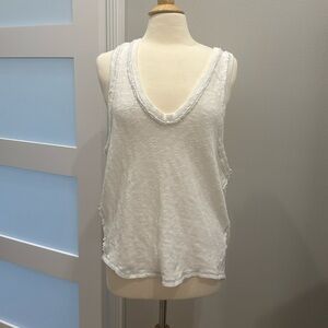 FREE PEOPLE We The Free Jersey Slub Tank
